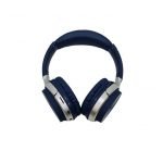 HZ-BT830 Wireless Bluetooth Headset - Microphone - FM Radio - Memory Card Slot - Foldable Compatible with mobile and computer - Blue & Silver