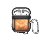 جراب لسماعة ابل اير بودز بشنكل لون روز جولد - UN-309