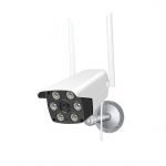 HD Camera WiFi & Cable With Mic And Speaker & LED Light - V380-K6