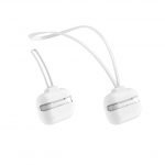 Silicone Protective Case with strap set for AirPods Pro White - UN-307