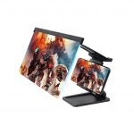 مكبر شاشة الهاتف مع ستاند 12 انش تجربة مشاهدة بدون استخدام اليدين - L20