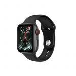 HX68 Smart Watch Full touch screen- Measures Blood oxygen, Heart rate, Blood pressure, compatible with Android and IOS, Black Color