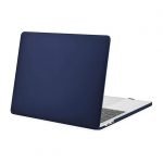 Protective Cover Ultra Thin Hard Shell 360 Protection For Macbook Retina 13 inch A1425 - A1502 /  Dark Blue Color