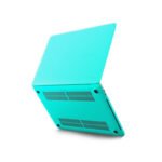غطاء حماية فائق النحافة صلب متوافق مع أجهزة الماك بوك برو  16 إنشA2141  - لون تركواز