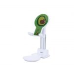 Desktop Foldable Stand For Mobile - MultiColor 15 - UN-53 - White