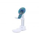 Desktop Foldable Stand For Mobile - MultiColor 4 - UN-53 - White