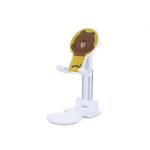 Desktop Foldable Stand For Mobile - MultiColor 8 - UN-53 - White
