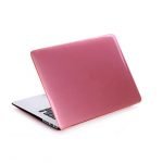 غطاء حماية فائق النحافة صلب متوافق مع أجهزة الماك بوك اير 11 إنش A1370 - A1465  /  لون وردي & اسود