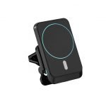 Wireless Magnetic Car Charger 15W Fast Charging Compatible iPhone 12, iPhone 12 Pro and iPhone 12 Pro Max - 969 - Black