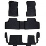 New shape 9D pedal for Mercedes GLB (7 Seats) 2020 (4 pieces) / Black color