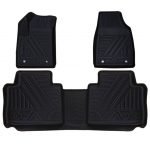 دواسة 9D شكل جديد متوافقة مع   MG 2021 SUV  (3 قطع)  /  لون اسود