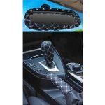 Decorative case for hand brake, gear stick and car mirror -AW-03 - Black & White