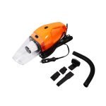 Car vacuum cleaner and cleaning seats, floors and hard and narrow places in the car - PL120 - Orange Color