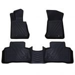 New shape 9D pedal for Mercedes GLC  2015-2018 (3 pieces) / Black color