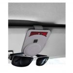 Car holder For Glasses & license & cards installed in the car sunshade -538 - Gray Color