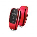 car key cover For Mercedes E Class 2020-2021 / Red Color