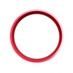 Steering Wheel Center Decoration Cover  For Mercedes New C Class  2016-2019 / Red Color