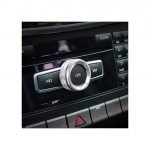 Cover Cassette volume level For Mercedes C 2008-2014 / Silver Color