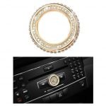 Cover Cassette volume level For Mercedes C 2008-2014 /  Gold Color