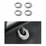 Cover Lock car door For Mercedes GLA 2016-2019 ( 4 Pieces) / Silver Color