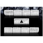 غطاء ازرار مكيف الهواء لمرسيدس   B Class 2020 ( 9 قطع )