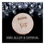 Engine start button cover For Mercedes New C Class 2016-2019 /  Rose Gold Color