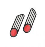 هوايه ديكور 2 قطعة للسياره مناسبة لكل انواع السيارات - HD-700 - اسود