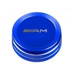 غطاء زرار الوسائط المتعددة لمرسيدس GLA 2016-2019 / لون ازرق