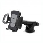 حامل موبايل للسيارة متوافق مع جميع الأجهزة – B5- لون رمادي