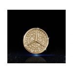 Dashboard drawer key cover For Mercedes New C Class 2016-2019 / Gold Color