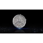 Dashboard drawer key cover For Mercedes New E Class 2016-2019 / Silver Color