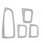 اطار لازرار التحكم في الزجاج ومرايا السيارة لمرسيدس C 2019-2020 ( 4 قطع )