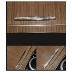 غطاء مقبض فتحة الاكواب لمرسيدس New C Class 2016-2019 / لون فضي