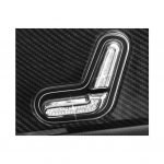 Cover car seat control buttons For Mercedes B Class 2020 ( 4 Pieces ) / Silver Color