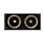 اطار خارجي لفتحة التكييف لمرسيدس  E Class 2016-2018 ( 6 قطع ) / لون ذهبي