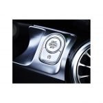 Engine start button cover For Mercedes A Class 2020 / Silver Color