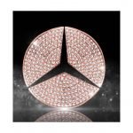 Accessory to decorate the rear Mercedes logo For Mercedes C Class 2008-2013 / Rose Gold Color
