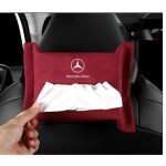Car tissue box for Mercedes- TK100 - Dark Red Color