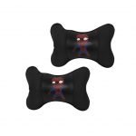Car Leather Head and Neck Support Set of 2 Pieces - CFSJ-0 - Spider Man