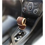 Fabric car steering wheel case - CG100 - Brown & Beaje