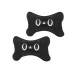 Car Leather Head and Neck Support Set of 2 Pieces - CFSJ-0