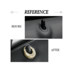 Cover Lock car door For Mercedes GLA 2016-2019  ( 4 Pieces) /  Gold Color - Image 3