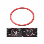 Car clock frame For Mercedes New E Class 2016-2019 / Red Color