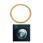 Engine start button cover For Mercedes GLA 2016-2019 /  Gold Color
