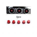 Cover to control the direction of the air conditioning blades For Mercedes New C Class 2016-2019 / Red Color ( 5 Pieces )