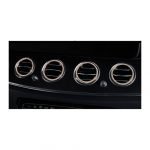 Inner frame for air conditioning vents For Mercedes New E Class 2016-2019 / Rose Gold Color ( 4 Pieces )