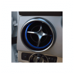 Inner frame for air conditioning vents For Mercedes C Class 2008-2014 / Blue Color ( 4 Pieces )
