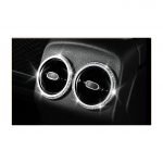 اطار خارجي لفتحات التكيف الخلفية لمرسيدس  A Class 2019-2020  ( 2 قطعة ) / لون فضي