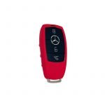 Silicone car key cover For Mercedes A Class 2020 / Red Color