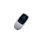 Silicone car key cover For Mercedes A Class 2020 / White Color